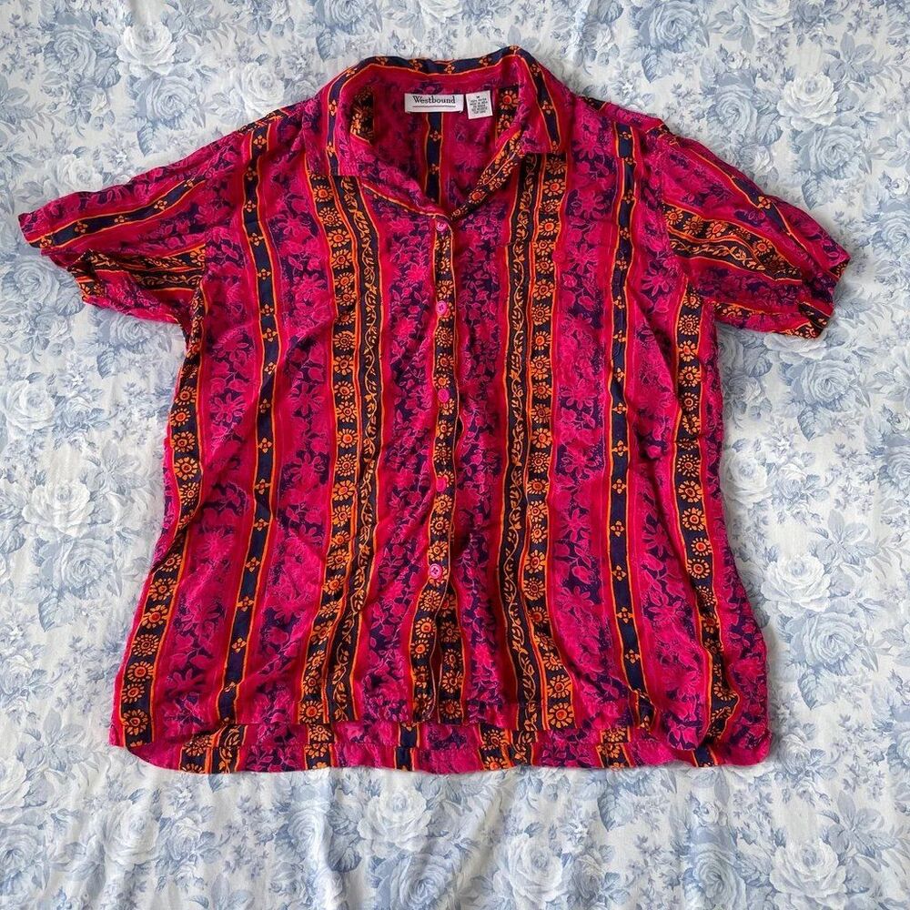 Vintage 80s Stranger Things Aesthetic Mixed Print  Striped Abstract Funky Design